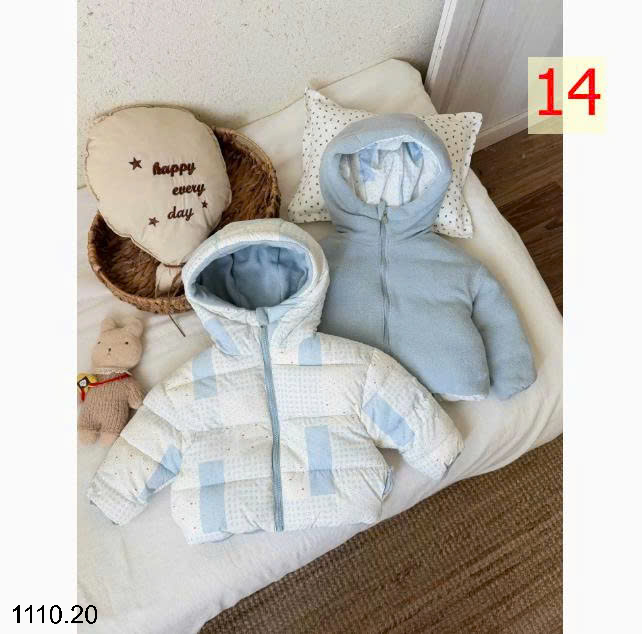 26HA1110.20 - ÁO PHAO 2 MẶT CUTE CHO BÉ