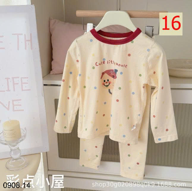 26HA0908.14 - BỘ HEY HONEY MẶC NHÀ CHO BÉ