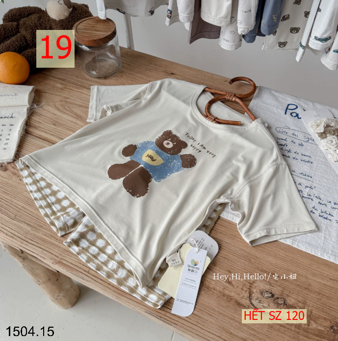 26HA1504.15 - BỘ XUẤT HÀN NHÀ YASER CHO BÉ