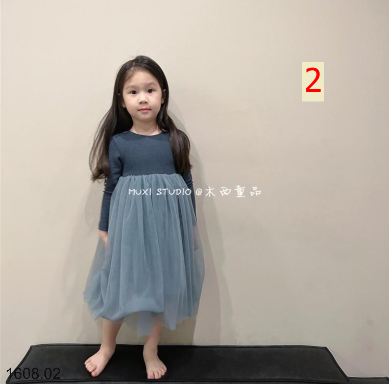 26HA1608.02 - VÁY THU ĐÔNG BÉ GÁI