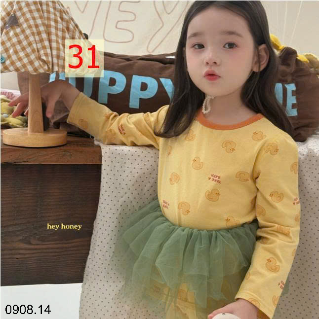 26HA0908.14 - BỘ HEY HONEY MẶC NHÀ CHO BÉ