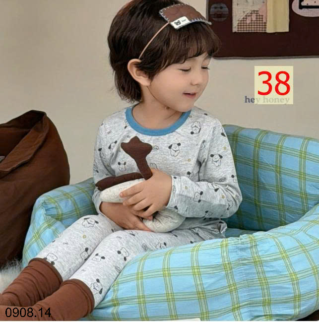 26HA0908.14 - BỘ HEY HONEY MẶC NHÀ CHO BÉ