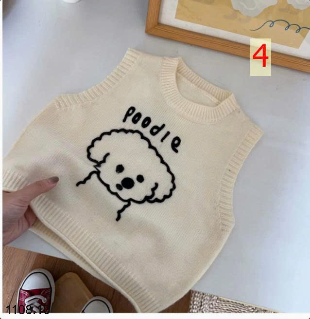 26HA1108.10 - ÁO GILE LEN HÌNH NGỰA CHO BÉ
