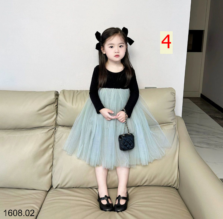 26HA1608.02 - VÁY THU ĐÔNG BÉ GÁI