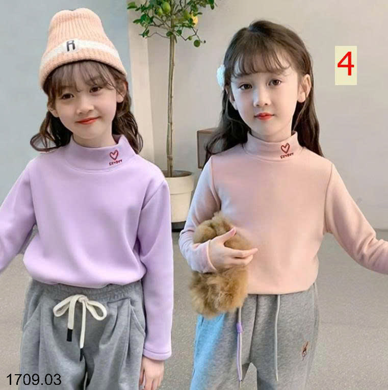 26HA1709.03 - SET 2 ÁO GIỮ NHIỆT BÉ GÁI