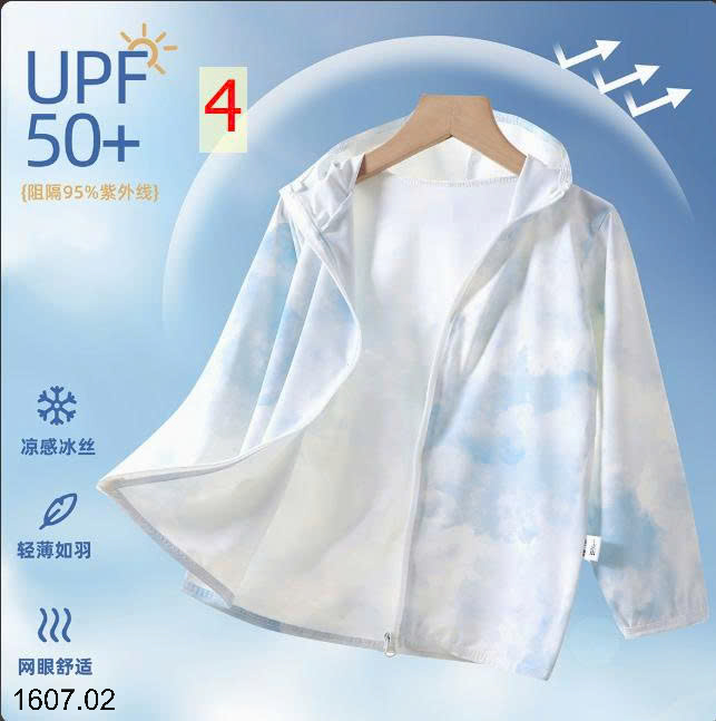 26HA1607.02 - ÁO CHỐNG NẮNG LOANG MÀU CHO BÉ