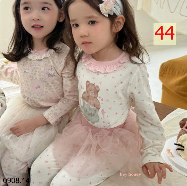 26HA0908.14 - BỘ HEY HONEY MẶC NHÀ CHO BÉ