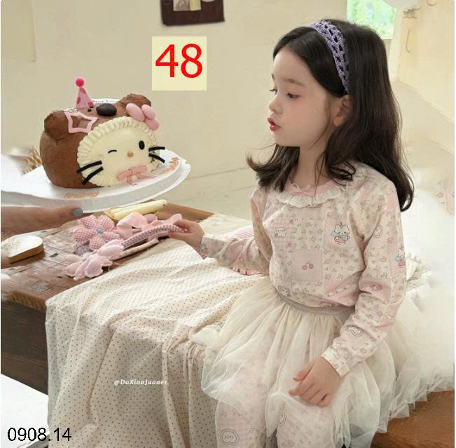 26HA0908.14 - BỘ HEY HONEY MẶC NHÀ CHO BÉ