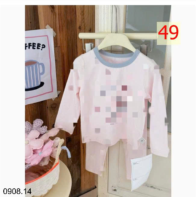 26HA0908.14 - BỘ HEY HONEY MẶC NHÀ CHO BÉ