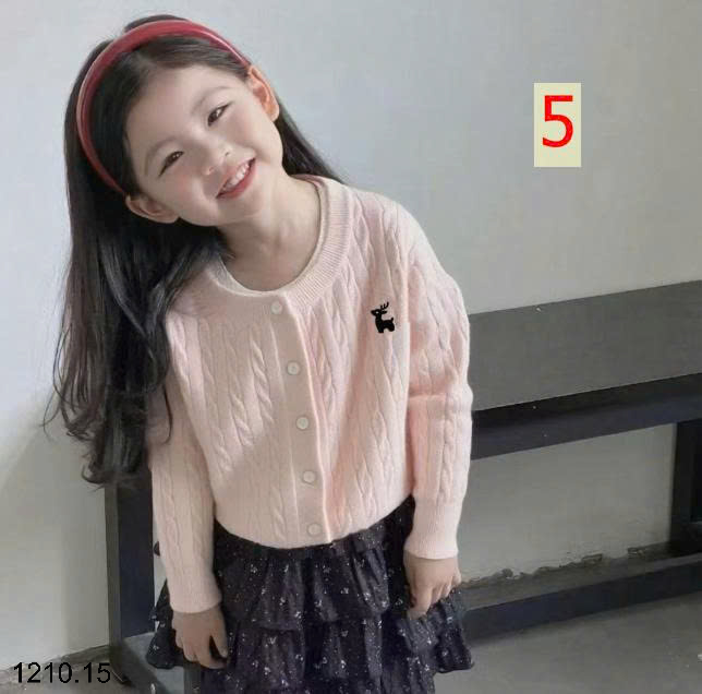 26HA1210.15 - ÁO CARDIGAN BÉ GÁI XINH YÊU