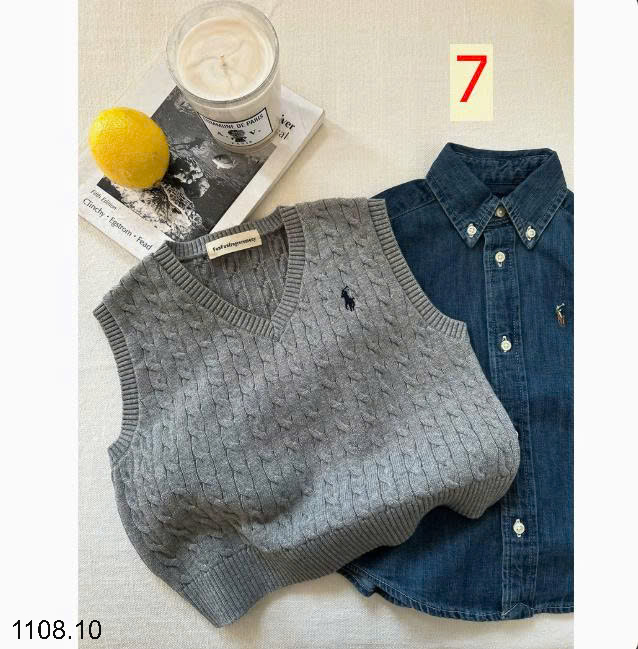 26HA1108.10 - ÁO GILE LEN HÌNH NGỰA CHO BÉ