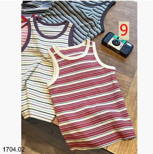 26HA1704.02 - SET 2 ÁO BA LỖ KẺ AMBB BÉ GÁI