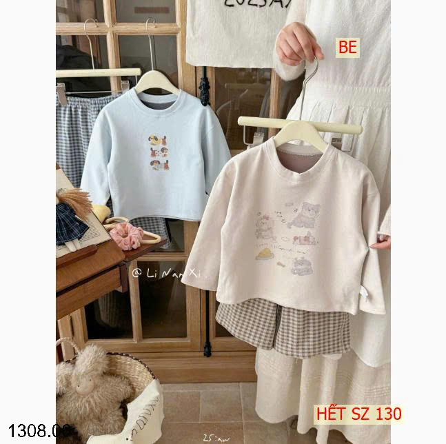 26HA1308.06 - BỘ NỈ QUẢNG CHÂU CHO BÉ