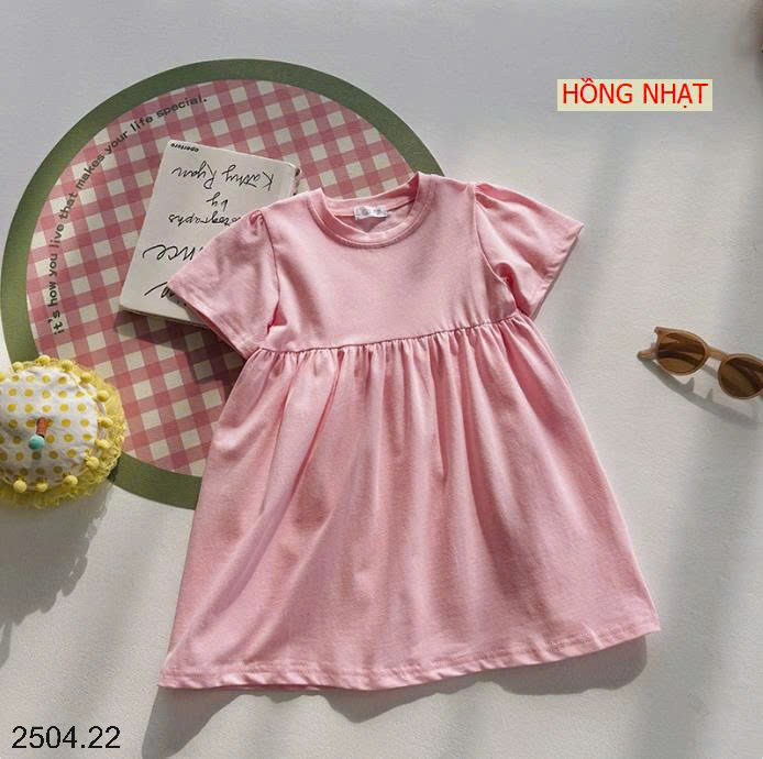 26HA2504.22 - VÁY COTTON MỀM MÁT BÉ GÁI