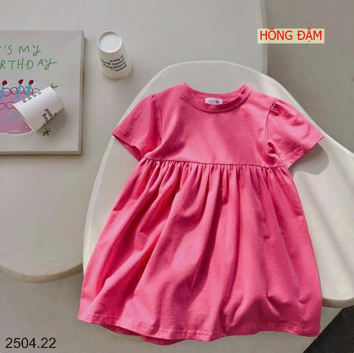 26HA2504.22 - VÁY COTTON MỀM MÁT BÉ GÁI