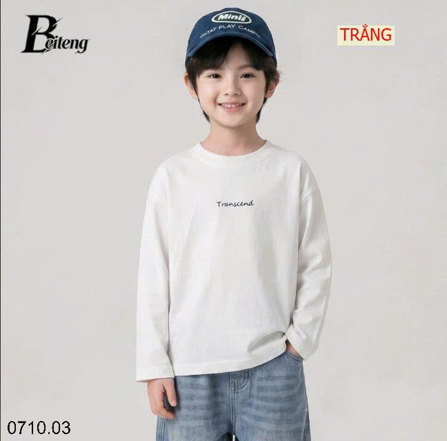 26HA0710.03 - ÁO THUN CỔ TRÒN BÉ TRAI