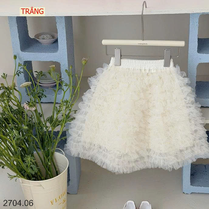 26HA2704.06 - CHÂN VÁY TUTU BÉ GÁI