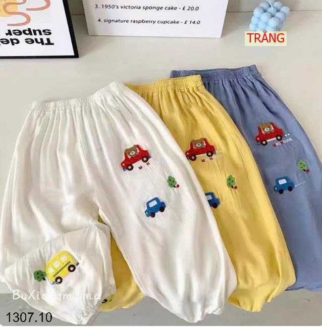 26HA1307.10 - QUẦN DÀI HÌNH OTO BÉ TRAI