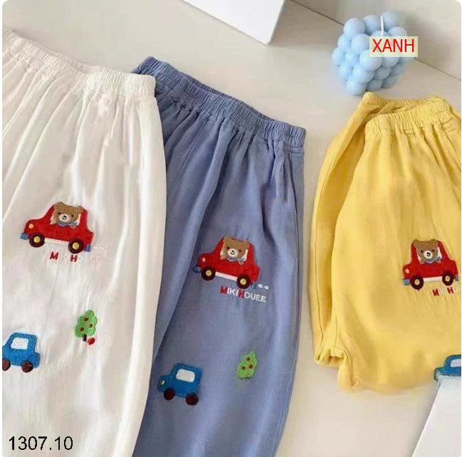 26HA1307.10 - QUẦN DÀI HÌNH OTO BÉ TRAI