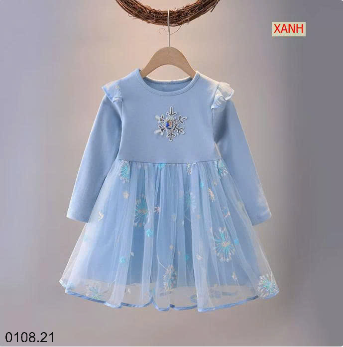 26HA0108.21 - VÁY ELSA BÉ GÁI