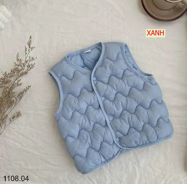 26HA1108.04 - ÁO GILE TRẦN TRÁM CHO BÉ YÊU