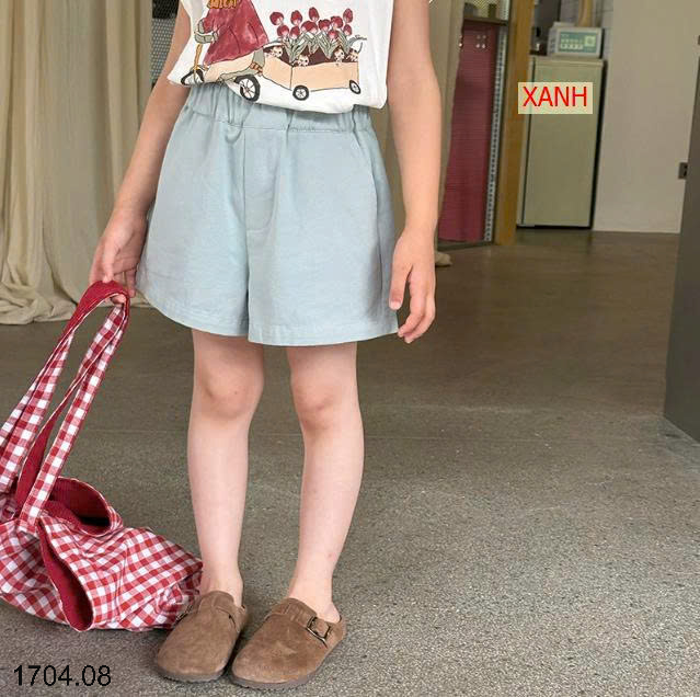 26HA1704.08 - QUẦN SHORT AMBB BÉ GÁI