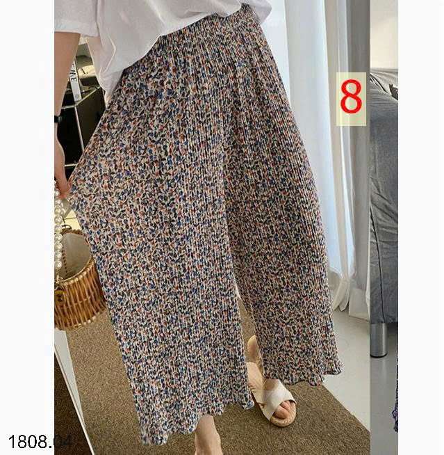 26HA1808.04 - SET 2 QUẦN HOA TĂM LẠNH CHO NỮ