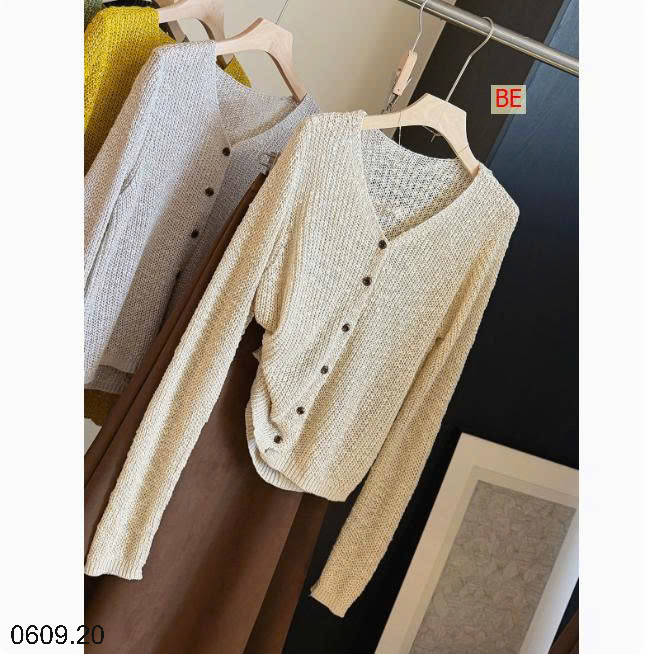 26HA0609.20 - ÁO CARDIGAN DỆT KIM KIỂU HÀN
