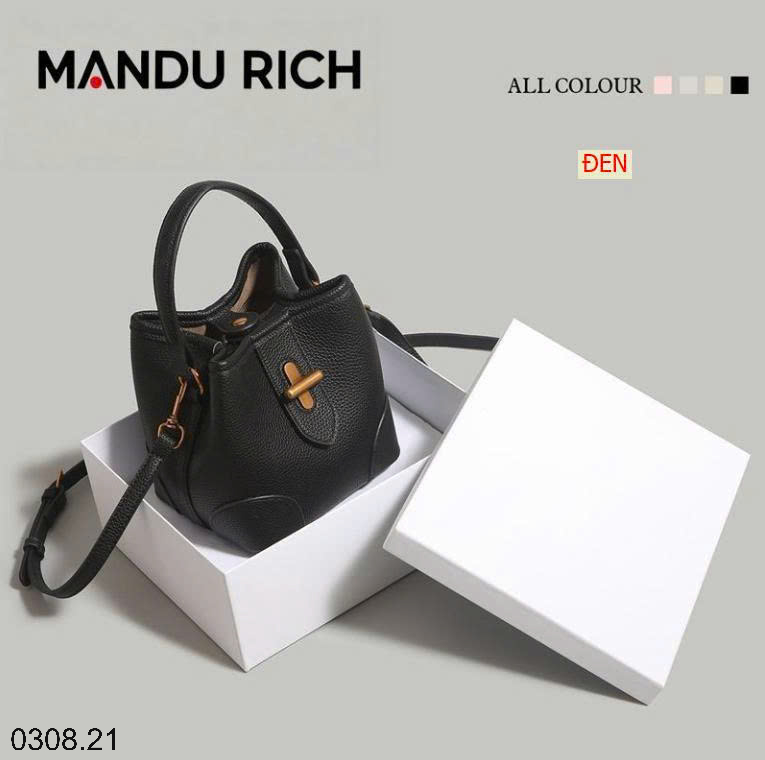 26HA0308.21 - TÚI XÁCH MANDU RICH CHO NỮ