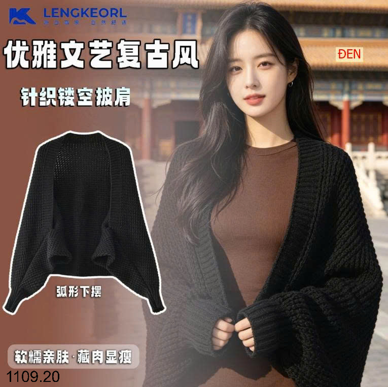 26HA1109.20 - ÁO CHOÀNG LEN LENGKEORL