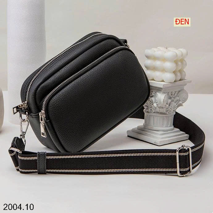 26HA2004.10 - TÚI VUÔNG ĐEO CHÉO 2 NGĂN NỮ
