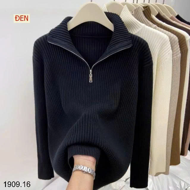 26HA1909.16 - ÁO LEN CHUI ĐẦU CỔ KHÓA