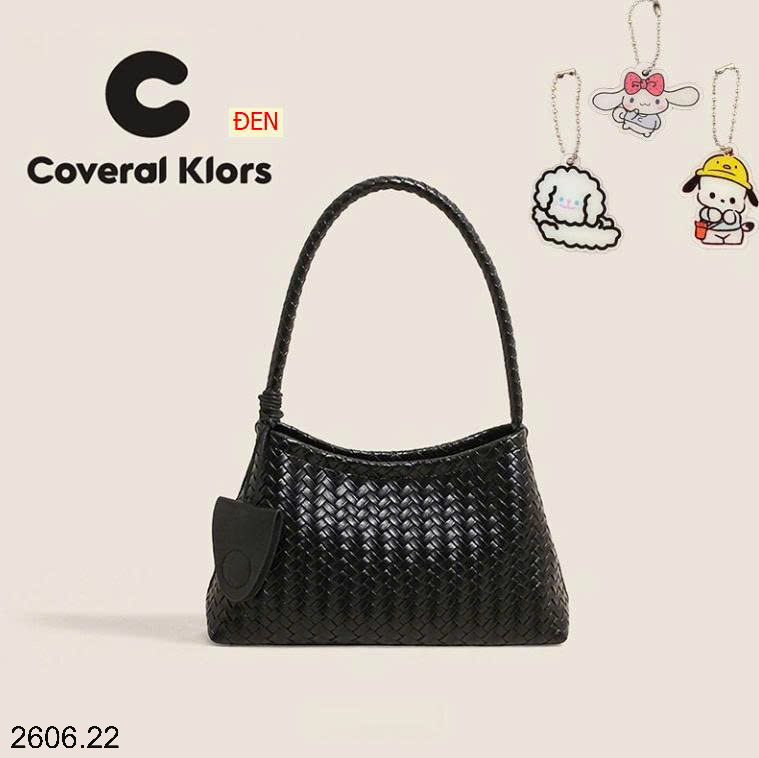 26HA2606.22 - TÚI XÁCH CẦM TAY COVERAL KLORS