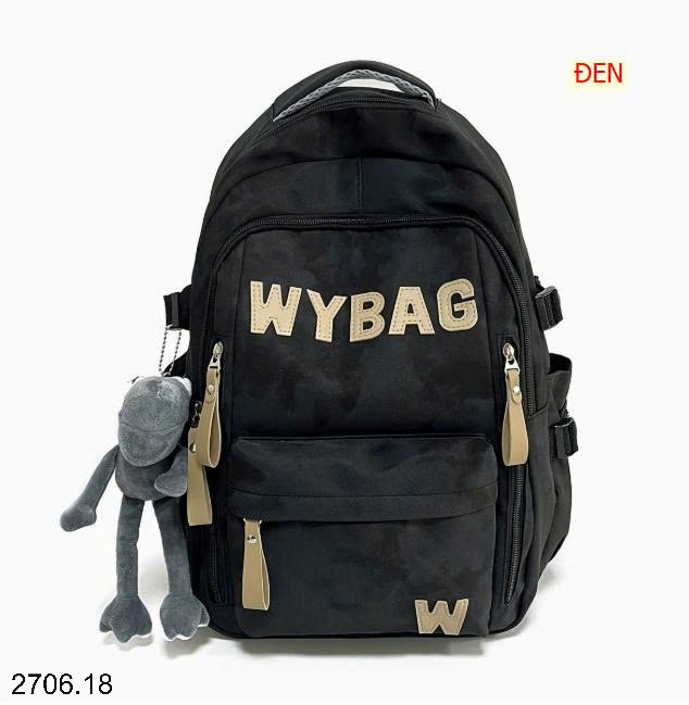 26HA2706.18 - BA LÔ TRUNG HỌC WYBAG