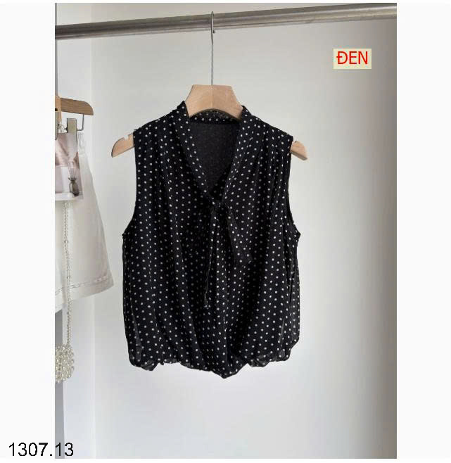 26HA1307.13 - ÁO BA LỖ CHẤM BI