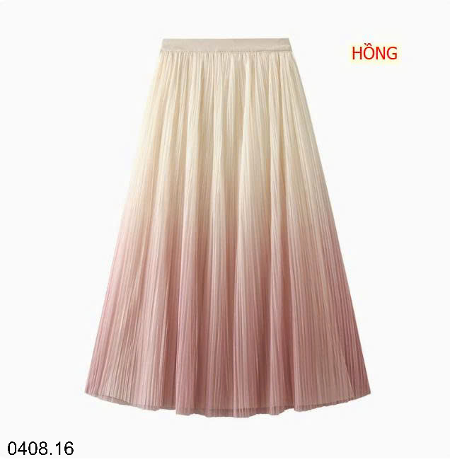 26HA0408.16 - VÁY XẾP LY NỮ ANGEL 2 MÀU