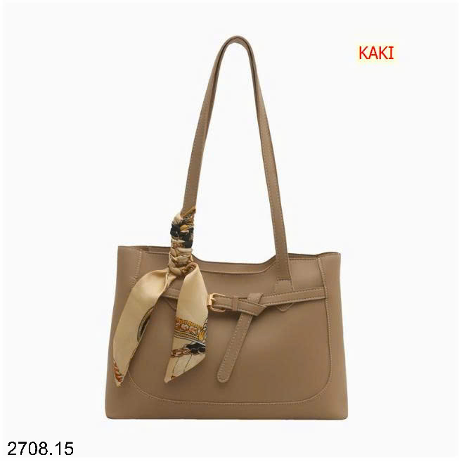 26HA2708.15 - TÚI XÁCH TOTE ĐEO VAI KÈM KHĂN LỤA