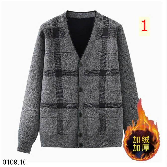 26HA0109.10 - CARDIGAN LÓT LÔNG CỔ V TÚI HÔNG TẶNG BỐ