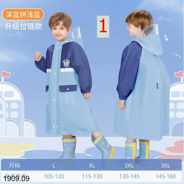 26HA1909.09 - ÁO MƯA FASHION CHO BÉ
