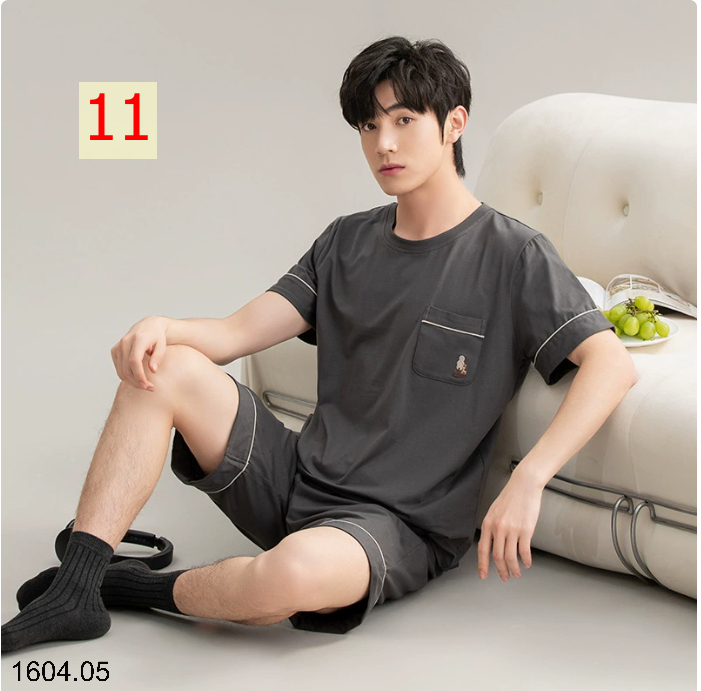 26HA1604.05 - BỘ MẶC NHÀ COTTON NAM