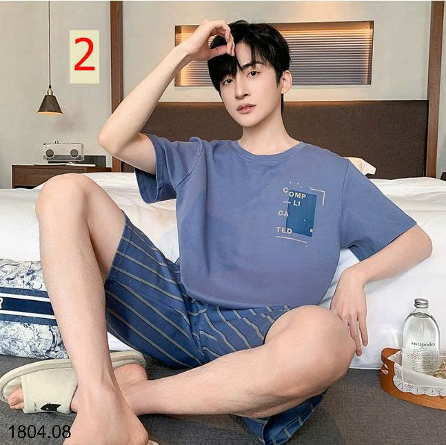 26HA1804.08 - BỘ NAM CỘC TAY MẶC NHÀ