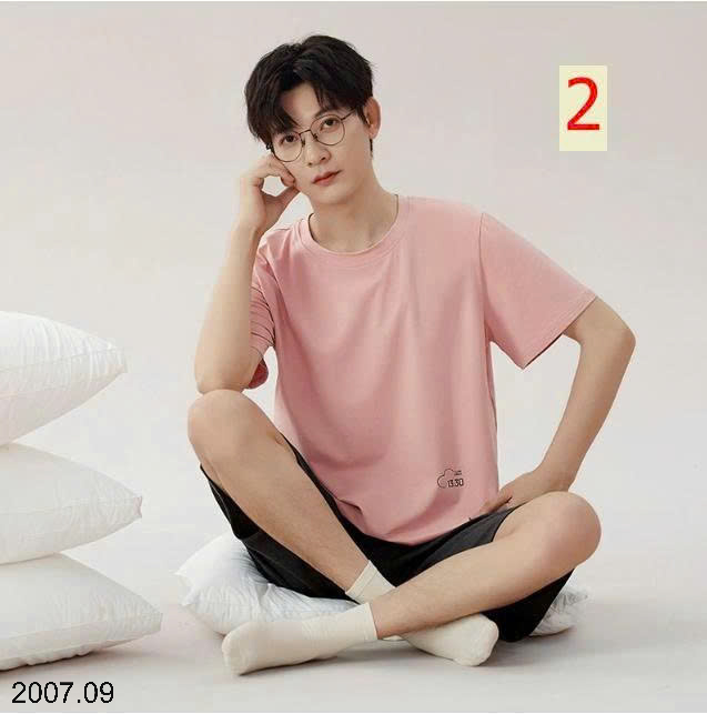26HA2007.09 - BỘ MẶC NHÀ COTTON NAM