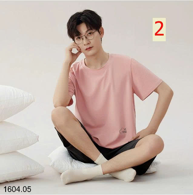 26HA1604.05 - BỘ MẶC NHÀ COTTON NAM