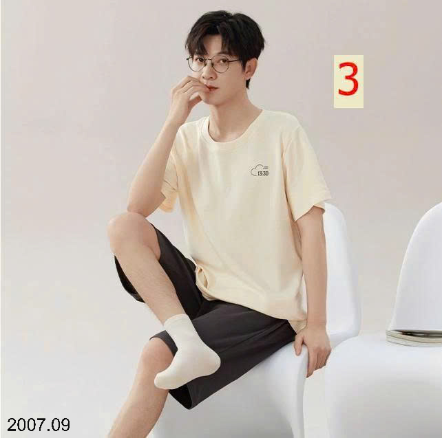 26HA2007.09 - BỘ MẶC NHÀ COTTON NAM
