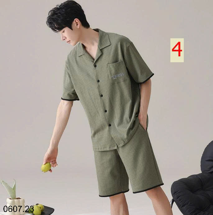 26HA0607.23 - BỘ PIJAMA CỘC CHO NAM