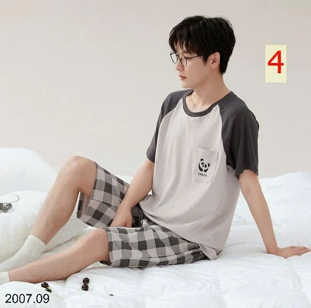 26HA2007.09 - BỘ MẶC NHÀ COTTON NAM