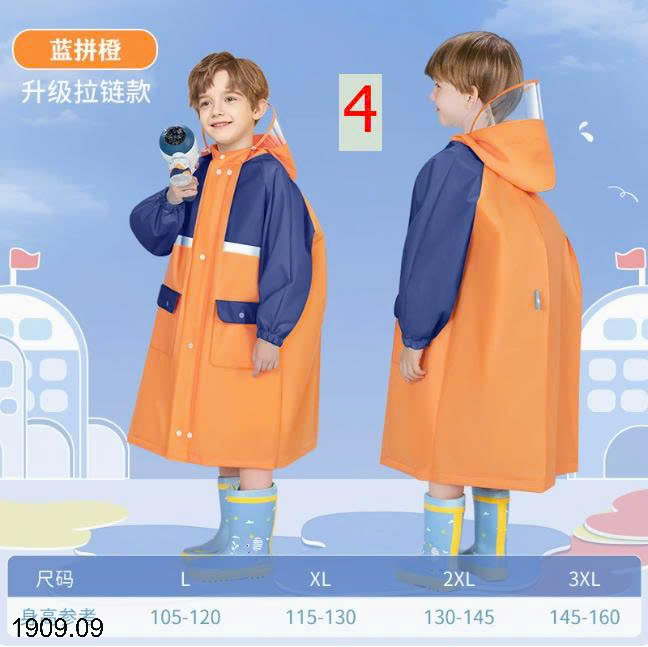 26HA1909.09 - ÁO MƯA FASHION CHO BÉ