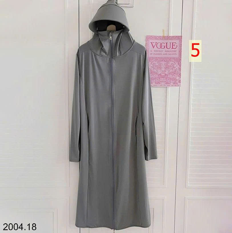 26HA2004.18 - ÁO CHỐNG NẮNG LỤA BĂNG DÁNG DÀI