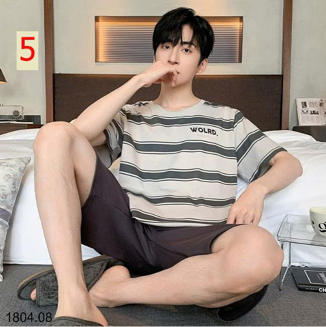 26HA1804.08 - BỘ NAM CỘC TAY MẶC NHÀ