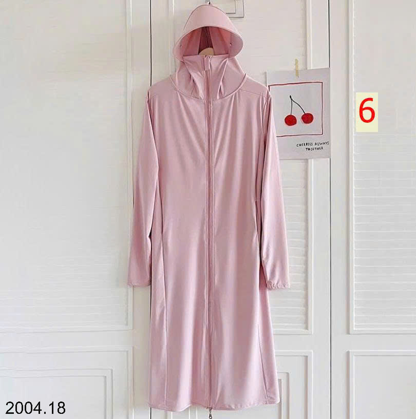 26HA2004.18 - ÁO CHỐNG NẮNG LỤA BĂNG DÁNG DÀI